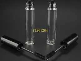 100pcs/lot DHL Fedex Free Shipping Wholesale 10ml Portable empty mascara tubes with plug Eyelash Bottles for women