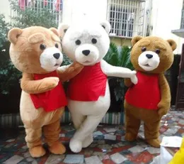 2017 Factory Direct Sale Tedy Costume Adult Fur Teddy Bear Mascot Costume