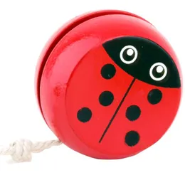 Yoyo Toys Clásico De Madera Yoyo Para Niños, Diseños De Dibujos