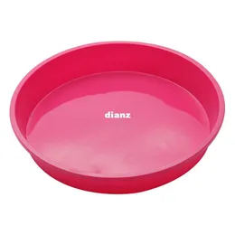 New Arrive Round Silicone Pizza Pan for Baking Wedding Cake Pizza Pie Bread Loaf for Microwave Oven