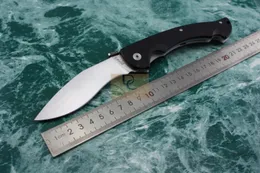 Soğuk çelik büyük RAJAH 9cr18mov Blade G10 kolu Katlanır bıçak Kamp Avcılık taktik survival maket bıçağı EDC aracı naylon kılıf ile