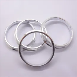 4PCS Zupełnie nowe pierścionki z koncentratora koła 63 od 4 mm OD do 60 1 mm ID aluminium 276G