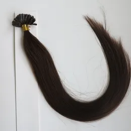 黒人女性のための卸売100％BrazilianHair 20 '' 1G鎖Uチップケラチン人間の髪の毛拡張