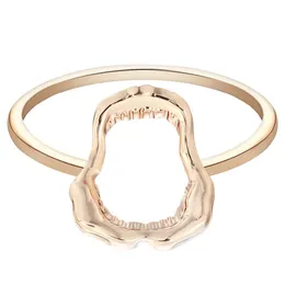 10pcs / lot mini midi anneau de requin or vermeil amitié de mode anneaux bagues de fiançailles pour les femmes bijoux de mode