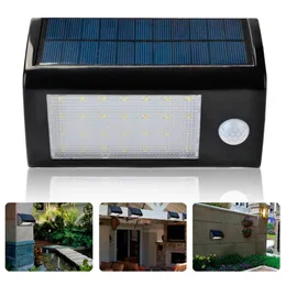 500lm Outdoor Solar Light Souch Sensor Security 28ed Step Step Stairway Ścieżka Krajobraz Oświetlenie Oświetlenie Słoneczne Ścienne