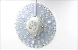 Jasne 2D wymienne źródło światła LED dla europejskiej lampy sufitowej oznaczonej 24 W 220 V z magnesem LED LED PCB