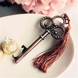 FREE SHIPPING 100PCS Key to My Heart Antique Gold Key Bottle Opener Wedding Favor Anniversary Gifts Party Giveaways Event Supplies