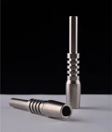 New Glass Pipe Bong Nails 14mm 18mm Domeless Male and Female joint Domeless Titanium Nail GR2 for Hookah Shisha Oil Rigs Fast shippi