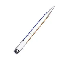 DHL 100 sztuk Silver Brand Alloy Profesjonalny Makeup Ręczny Pióro 3D Brwi Haft Handmade Tattoo Microblading Pen