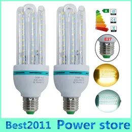 E27 B22 16W 2835 SMD 80LED White/Warm White LED Corn Light Bulbs U Shape Lamp Energy Saving for the indoor lighting