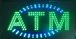 LED Plastikowa Rama PCV LED ATM Sign Billboard LED Neon Signs Elektroniczny billboardy W Kryty Rozmiar 24''X13 ''