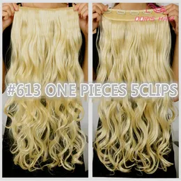 1pcs clip in hair extension women hair 30colors one piece 2pack for full head long wavy hair extension free shipping