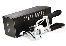 Party Queen Klasyczna Automatyczna Elastyczna Kurczowa Rzęsy Ze Stali Nierdzewnej Eye Lash Beauty Oryginalne Wysokiej Jakości Kosmetyczne Rzęsy Narzędzia Bezpłatny statek