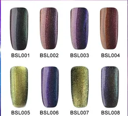 2017 MRO 6 stycken / lot UV färg unhas de gel nagellack är en kameleon esmaltes permanent de uv nagellack