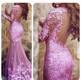 2019 Sereia Projeto Prom Vestido de Boa Qualidade Mangas Compridas Tulle Lace Ocasiões Especiais Vestido De Festa vestidos de fiesta