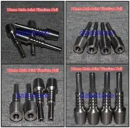 2016 latest glass bong hookah Grade 2 electric Titanium Nail clipper GR 2 Titanium titanium domeless 18 mm electric nail mini kits