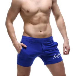 Wholesale-High quality SEOBEAN Low Waist Mens Shorts sexy home leisure fashion comfortable soft running gym man sportwear casual shorts