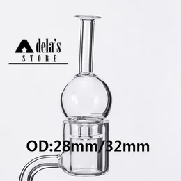 Kwarcowy Carb Cap dla Banger Bubble Bubble Universal Round Ball Dome Duży Wielkość Puchar Therma Paznokci Narzędzie Dab Rig