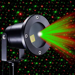 Hot New R&G Waterproof Outdoor Landscape Garden Projector Moving Laser Xmas Stage Light Sparkling Landscape Projector Lights.