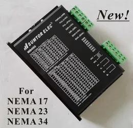 Novo! Motorista de Motor de passo CNC MD450 Para NEMA 17/23/34 Motor de Passo 1.0-4.5A DC18-50V AC 18-36 V Super Baixa Vibração de Ruído