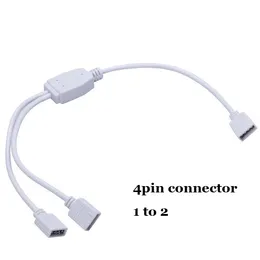 Cavo Prolunga Per Strisce LED RGB 4 Pin – 50 Cm, 2 Pezzi, Connettore Per SMD 5050/3528/2835