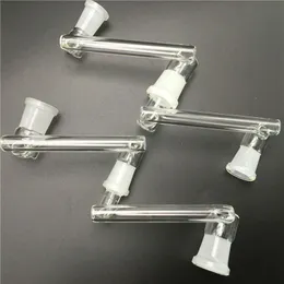Adaptador dropdown de vidro com drop down 14mm 18mm masculino feminino 10 estilos adaptador de bongos de boca esmerilhada para plataformas de petróleo bongos de vidro