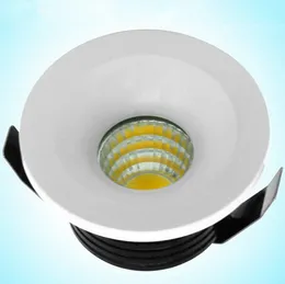 熱い販売スーパーLEDの埋め込まれたマイクロミニチュア小さい調節可能なミニ5w LEDのダウンライトCOB調光可能な軽い暖かい冷たい白AC85-265V