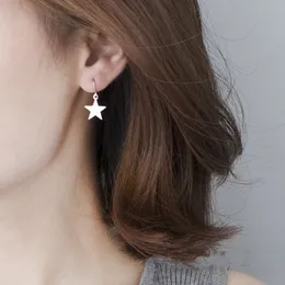 Dangle Chandelier minimalistisk enkel vild geometrisk flicka blommig söt femuddig stjärna örhängen örhängen partihandel