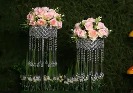 Sziqiqi 75cm Metallo Vaso Centrotavola Matrimonio - 10 Pezzi Alti Colonne Vaso per Fiori in Oro per Composizioni Floreali Finte Grandi Vasi per Feste Nozze Matrimonio T-stage