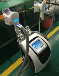 Double working at the same time cryo handle cryolipolysis machine for weight lost skin care