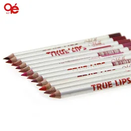 Partihandel-12 st Eye Liner Pencil Make Up Lips Penitrar Sticks Eyes Makeup Cosmetics