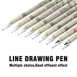 ArtBeek Fineliner Pens,Micro Pens Black Fine Liner Ink Pens Fine Tip Pens  Waterproof for Artist Illustration Calligraphy Sketching