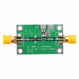 Freeshipping Excellent Quality Best Promotion 1-2000MHz 2Ghz Low Noise LNA RF Broadband Amplifier Module 30dB HF VHF/UHF
