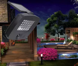 2017 NEW 30LEDs Solar Panel Power Wall Light Outdoor Garden Lamp IR Infrared Motion Sensor Control LED Solar Lamps for Garden Balcony MYY