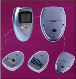 TENS UNIT / TENS Slimming Massager / Elektrisk nervmuskel Stimulator / Digital Fysisk Terapi Maskin / Sjukgymnastik Massager DHL Gratis