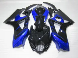 Carene stampate ad iniezione per Suzuki GSXR1000 2005 2006 kit carenatura nero blu GSXR1000 05 06 OT39