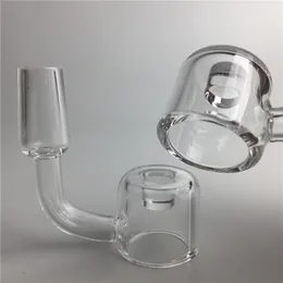 XL 3mm Thick Core Reactor Banger Quartz Domeless Nail with 10mm 14mm 18mm Male Female Quartz Thermal Banger Nail for Water Bong