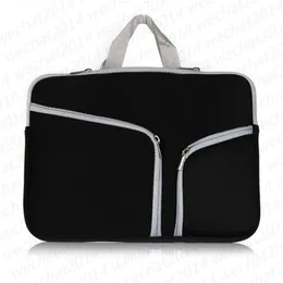 100PCS Soft Zipper Liner Sleeve Hand Bag Case Cover for Apple Macbook Air Pro 11'' 12'' 13" 15"