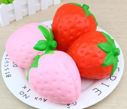 Bestsellelling Jumbo Squishies Strawberry Kawaii Squishy langzaam stijgende hangende telefoonbanden Charms Kid Toys Cute Squishies Ice Cream Telefoon Charms