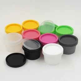 100GRAM Pusty Refillable Plastikowe Mini Pojemniki do przechowywania Słoik z Liner Container Cream Box / Butelka Makijaż Krem Tiatki Maska do pielęgnacji skóry Maska