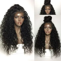 250% gęstość kręcone 360 ​​koronki frontal brazylijski włosy peruki naturalne włosy pre precked Malaysian Remy przednią ludzką perukę Diva1