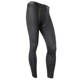 Wholesale-New Men's Compression Base Layer Pants Long Tight Under Skin Bottom