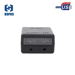 Gorąca sprzedaż MINI 5MIL 1D Skaner kodów kreskowych USB z czujnikiem obrazu CCD Reader Support Buzzer i Wskaźnik LED Wyższy Skanowanie HS-M302