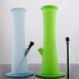 Newest Smoking Pipes water pipe Silicone bongs Smoking hookahs Big Bongs Simple Real Image In Stock