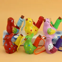 Ceramic water bird whistle home decoration children gifts