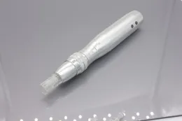 Bästa Microneedling Pen Derma Roller Pen Rechargeable Derma Microneedle Pen med 2st nano nålar med 7 färger för ärravlägsnande