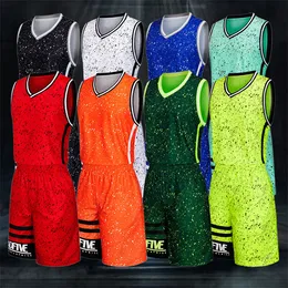 Benutzerdefinierte Nummer Name Basketball Athletisch Erwachsene Fußball Jersey Kurze Hosen Herren Ärmellose Trikots Jogging Kleidung Outdoor Bekleidung