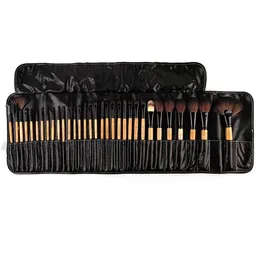 all'ingrosso-Pennelli per trucco 32Pcs Soft New Professional Cosmetic Make Up Tool Kit per pennelli Set 2PME libera la nave