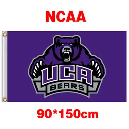 NCAA Central Arkansas björnar och sockerbjörnar polyester flagga 3ft * 5ft (150cm * 90cm) Flagga banner dekoration flygande hem trädgård utomhus gåvor