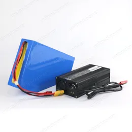 EU No Tax Electric Bicycle Triangle Battery Pack 48V 14AH Sanyo GA cells Lithium ion Battery with 4A Fast Charger